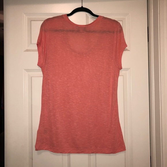 Calvin Klein Coral/Melon Chain Detail Top SzXL ECU - Picture 3 of 8